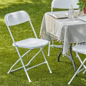White Folding Chairs